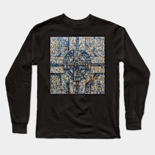 Interlocking Abstract Geometric Figures Dimensions Long Sleeve T-Shirt